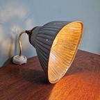 Wandlamp Met Zwanenhals Van Gemercuriseerd Glas, 1930 thumbnail 9