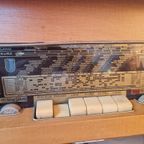 Vintage Radio Kast Met Platen Speler Telefunken thumbnail 8