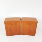 Set Van 2 Deense Vintage Kastjes | Teak thumbnail 6