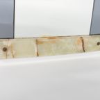Italian Mid-century Modern Full Length Mirror / Spiegel / Wandspiegel From Crystal Art 1960s thumbnail 11