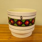 Vintage Grote Bloempot Jasba Germany Plantenpot Keramiek thumbnail 8