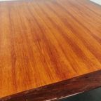 Mid Century Teak Square Coffee Table, 1960S thumbnail 7