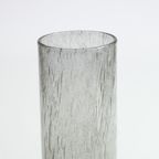 Bubble Glass Cylinder Vase By Erik Höglund For Pukeberg, Sweden 1960S. thumbnail 10