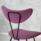 Kembo 103 Eettafelstoelen 2x Gispen Vintage Paars Prijs P/s thumbnail 3
