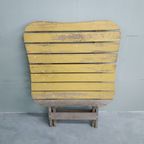 Vintage Brocante Teak Tuintafel Serretafel thumbnail 9