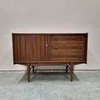 Vintage Dressoir Tv Meubel Platenspeler Kast Wandkast Retro thumbnail 2