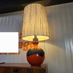 Vintage Keramiek Lamp West-Germany Oranje Fatlava thumbnail 8