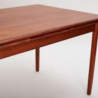 Mid-Century Danish Dining Table With Dutch Pulls, 1970’S. thumbnail 6