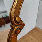 Vintage Hollywood Regency Goudkleurige Barok Rococo Spiegel Kuifspiegel 6 thumbnail 10