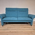 Prominent Bali - 2,5 Zits Bank - Blauw - Stof - Verstelbaar thumbnail 12