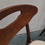 4 Vintage Eetkamerstoelen Deense Stoelen Vintage Stoelen thumbnail 11