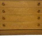 Vintage Kast Boekenkast Wandkast Jaren 60 Eiken Design thumbnail 8