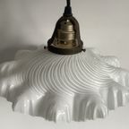 Art Deco Hanglamp Frans Opaline Glas thumbnail 6