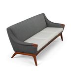 Geherstoffeerde Stijlvolle Deense Design Sofa By Johannes Andersen, 1960S thumbnail 11