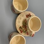 Vintage Ontbijtset Handbeschilderd 6 Delig thumbnail 5
