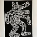 Keith Haring (1958-1990), Dog, 1985, Licensed By Artestar Ny, Printed In U.K. thumbnail 2