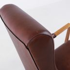 O.H Sjögren Lounge Chair / Fauteuil ‘Seat Up’ thumbnail 12