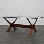 Vintage Coffee Table, Frederik Schriever Abeln "Condor", Sweden , 1960S thumbnail 7