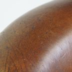 Cognac-kleurige En Comfortabele Vintage Schapenleren Clubfauteuil Met Een Royale Zit thumbnail 10