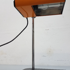French Orange Desk Lamp Samp - Jean Rene Talopp & Samp Design Department - Manade thumbnail 2