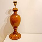 Grote Klassieke Lampenvoet Massief Hout Tafellamp thumbnail 3