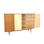 Groot Vintage Palissander Dressoir / Highboard Gemaakt In De Jaren '60 thumbnail 3