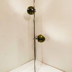 Vintage Green Eye Ball Floor Lamp By Herda, The Netherlands , 1960S thumbnail 4