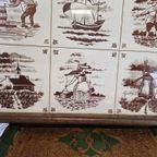 Mooi Klassiek Dienblad Met Tegeltjes thumbnail 5