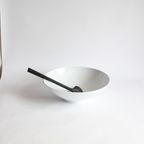 Melamine Salad Bowl And Spoons By Copco Taiwan, 1985 thumbnail 4