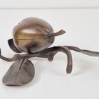 Art Nouveau Koperen Asbak / Bakje 1920 Peer Takje thumbnail 9