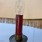 Vintage 'Gouden' Staanlamp Met Franjes thumbnail 15