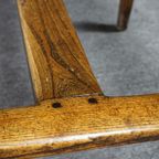 Prachtig Antieke 18E Eeuwse Engelse Eikenhouten Side Table, Drop Leaf Table thumbnail 21