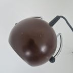 Vintage Space Age Eyeball Lamp Bruin Jaren 70 Design. thumbnail 8