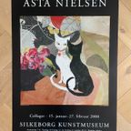 Asta S.M. Nielsen (1881-1972), Two Cats On Table, 1962, Poster Exhibition 2000 thumbnail 11