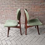 Set Van 2 Vintage Stoelen Jaren 60 Teeffelen Stijl thumbnail 11