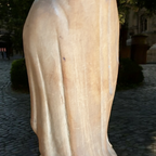 Prachtig Oud Houtsnijwerk Maria Beeldje H 20 Cm thumbnail 6