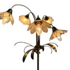 Vintage Gouden Lotus Staanlamp / Vloerlamp thumbnail 7