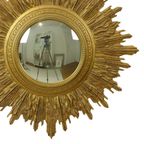 Zeer Grote Gouden Zonnespiegel Sunburst Spiegel Xl Hars 69Cm thumbnail 13