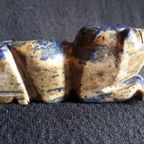 Sassanische/perzische (4/7e Eeuw) Lapis Lazuli Leeuw Amulet thumbnail 4
