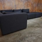 Zgan! Minotti Braque Design Elementen Hoekbank Grijze Stof thumbnail 8