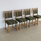 Vintage Brutalist Eetkamerstoelen | Stoelen | Set Van 4 Prijs/Set thumbnail 7