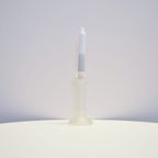 Witte Matte Glazen Kandelaar thumbnail 2
