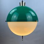 Italian Space Age Plexiglass Sphere Pendant Light From 1960 thumbnail 2