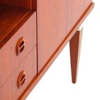 Danish Design Highboard Buffet Cabinet Made Of Teak, 1960S thumbnail 7