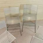 Set Van 4 Aero Wire Stoelen, Stapelbaar thumbnail 4
