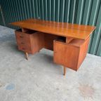 Vintage Retro Teak Bureau Simpla Lux 1960s thumbnail 4