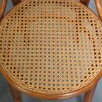 Set Van 4 Originele En Antieke Thonet Bistro Stoelen Met Een Fantastische Uitstraling thumbnail 3