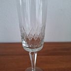 Set Van 5 Hoge Champagneglazen, Kristallen Flutes, Kristallen Glazen thumbnail 4