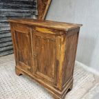 Antieke Kast Dressoir Boeren Wandkast 112X114Cm thumbnail 8