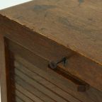 Art Deco Tambour Door Cabinet 1920s thumbnail 6